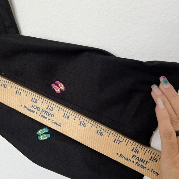 Harve Benard capris Pants Size 8 Embroidered NWOT - Picture 10 of 11